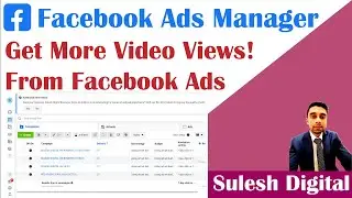Facebook Ads Manager Video View Ads Tutorial | 2024