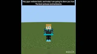 How to make an OP GOD pickaxe in minecraft! (Best pickaxe enchantments)