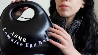 ASMR Lemaire Egg Bag Unboxing | Soft Whispering