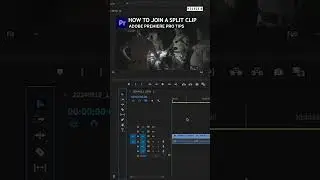Join clip together in Adobe Premiere Pro  