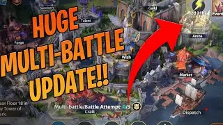 AMAZING UPDATE INCOMING!! MULTI-BATTLE, ARENA, BIG QoL CHANGES TO INFINITE MAGICRAID
