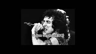 My Top 10 Rock/Metal Singers