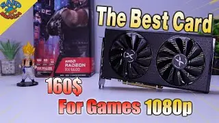 XFX RX 6600  SPEEDSTER 8GB (Black Wolf)👌GAMING IN 1080p & 1440p