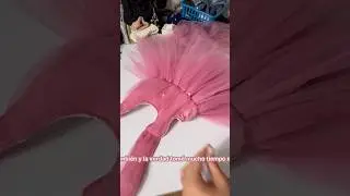 Locura de ultimo momento #primercumpleaños #miprincesa #vestidodetul  #costura #costurafacil