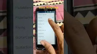 Asus phone ringtone | How to set ringtone on Asus mobile |