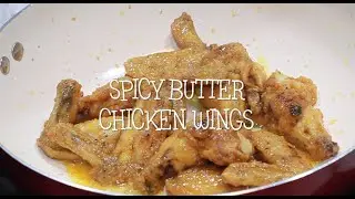 Spicy Butter Chicken Wings - Twelve Ten Kitchen
