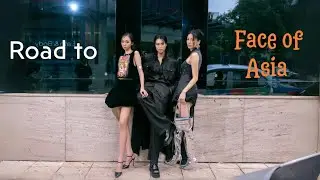 High-intensity workout: BYB models are ready to shine at Face of Asia.🔥🔥