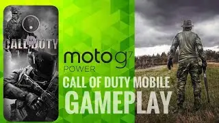 Juego Call Of Duty Mobile en el MOTO G7 Power (Gameplay)