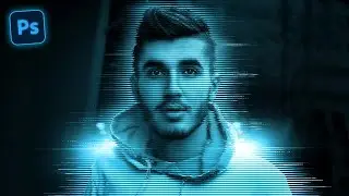 Cómo hacer EFECTO HOLOGRAMA en PHOTOSHOP - RicardoRic