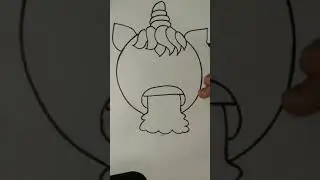 🦄 +🤮+😉=? emoji drawing |easy drawing | emoji challenge