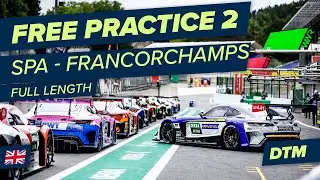 RE-LIVE | DTM Free Practice 2 - Spa-Francorchamps | DTM 2022