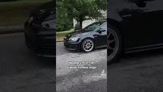 Mamba GTX3071R MK7 GTI 9-Blade Turbo Sings! #gti