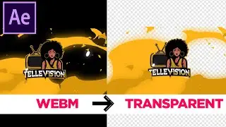 WEBM Transparent in After Effects | After Effects Tutorials | Urdu & Hindi