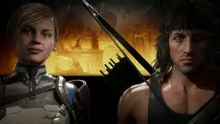 Mortal Kombat 11 Ultimate / CASSIE CAGE .VS. RAMBO / Nintendo Switch / Friendship Fatality