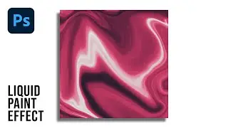 Photoshop Tutorial - Liquid Paint Effect