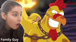 Peter Griffin Takes on The Giant Chicken in EPIC Battles!