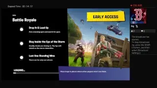 Starfish-36's Live PS4 Broadcast Fortnite