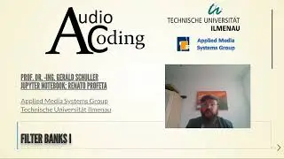 Audio Coding - 02 Filter Banks I - 01 Introduction