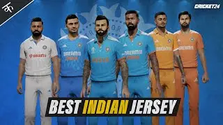 Cricket 24 : How to Download the best INDIAN Kits 2023