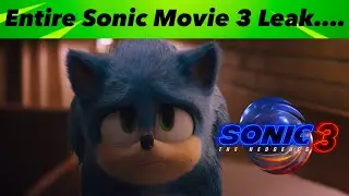 The ENTIRE Sonic Movie 3 Is In DANGER Of Being LEAKED