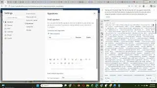 how to add html email signature in outlook step by step