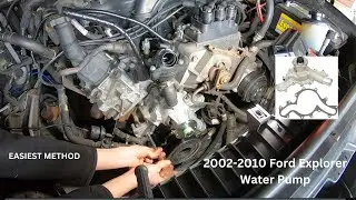 How to Replace a Water Pump - Ford Explorer and Mountaineer V6 2002 to 2010