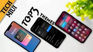 Top 3 Cool Miui 13 VIP Themes | MIUI 13 Theme Customisation | Control Centre MIUI 12.5