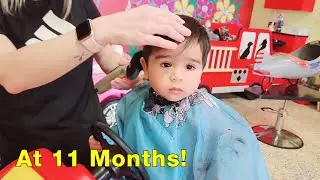 Baby Jai Gets His First Haircut