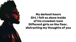 The Weeknd - After hours lyrics karaoke text текст песни караоке