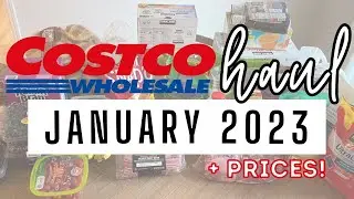 NEW 2023 January Costco Haul! Family of 5 WITH PRICES!