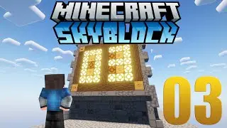 O Contador de Episódios - Minecraft Skyblock Em busca da ilha automática #3