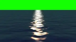 4K Green Screen Free - GORGEOUS CALM OCEAN