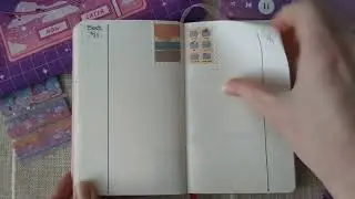 mini bullet journal (2025 Q1) flipthrough | no talking
