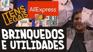 ACHADINHOS do Aliexpress: UTILIDADES e BRINQUEDOS (+ de 10 itens pra você comprar agora)