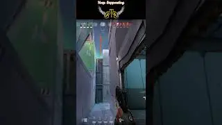 When VALORANT Players Make 200 IQ Plays #shorts