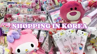 SHOPPING IN KOREA 🇰🇷 | DAISO LOTSO TOY STORY 3 + SANRIO CHARACTERS | KOREA VLOG