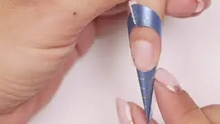 How To Create a French Manicure with ibd Hard Gel