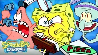 SpongeBob's CLASSIC EPISODE Marathon | 240 Minute Compilation | 