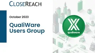Canada's QualiWare Users Group Meeting: October 2023