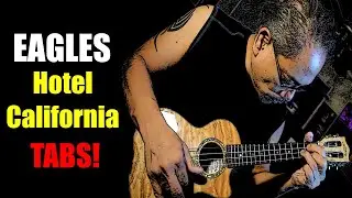 E@GLES Hotel Californi@ Ukulele Cover using ToneWoodAmp (2019)
