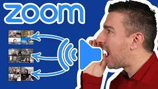 Zoom Broadcast audio to all breakout rooms - How to do it!
