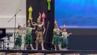 Thai Dance Performance, Phaya Nark & Garuda, Loy Kratong Assembly 2022