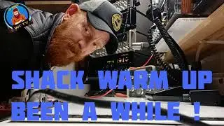 CB radio . shack warm up ...