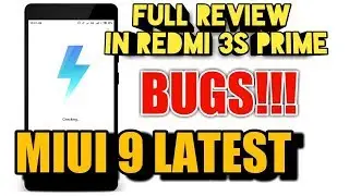 😋MIUI 9 latest update in Redmi 3s prime review😋