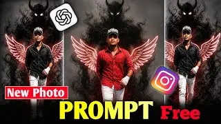 How to Create Dark Devil Wings AI Photo! 😈 | Instagram Viral AI Photo Editing 2026