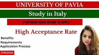 University of Pavia/ Fully Funded Scholarship/ Benefits/ Eligibility Criteria/ A detailed Video