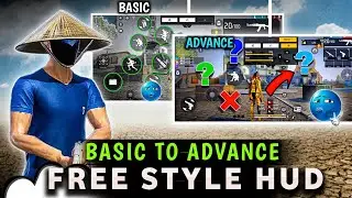 TOP 3 !! FREE STYLE CUSTOM HUD FREE FIRE FASTEST 3 FINGER HUD |🗿FIRST MOVEMENT CUSTOM HUD