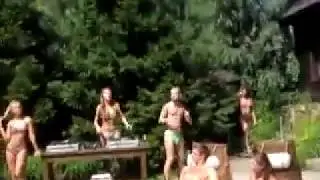 S'emki rolika dlya MTV Kanikuly v Meksike Model Ksenia Sarina