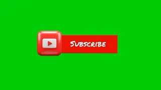 ✅ Green Screen Subscribe Button | Like Share Subscribe Green Screen