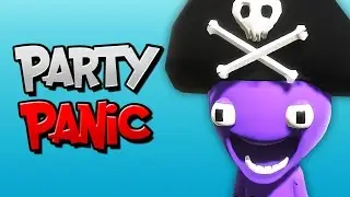 ALMOST MARIO PARTY! | Party Panic (ft. H2O Delirious, Cartoonz, & Ohm)